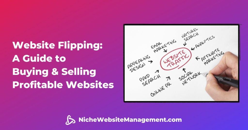 website flipping job