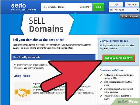 selling web domain names