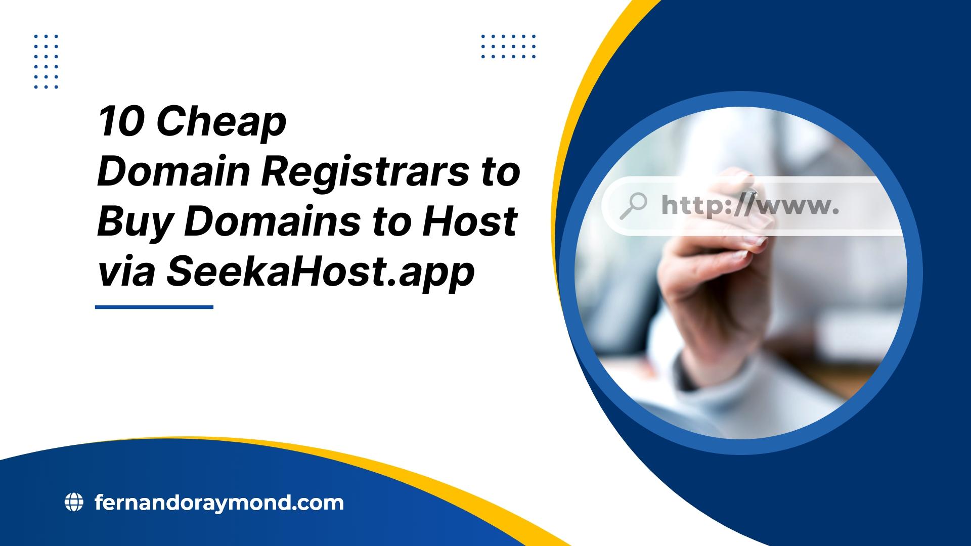 Exploring ⁤Budget-Friendly‍ Domain Registrars