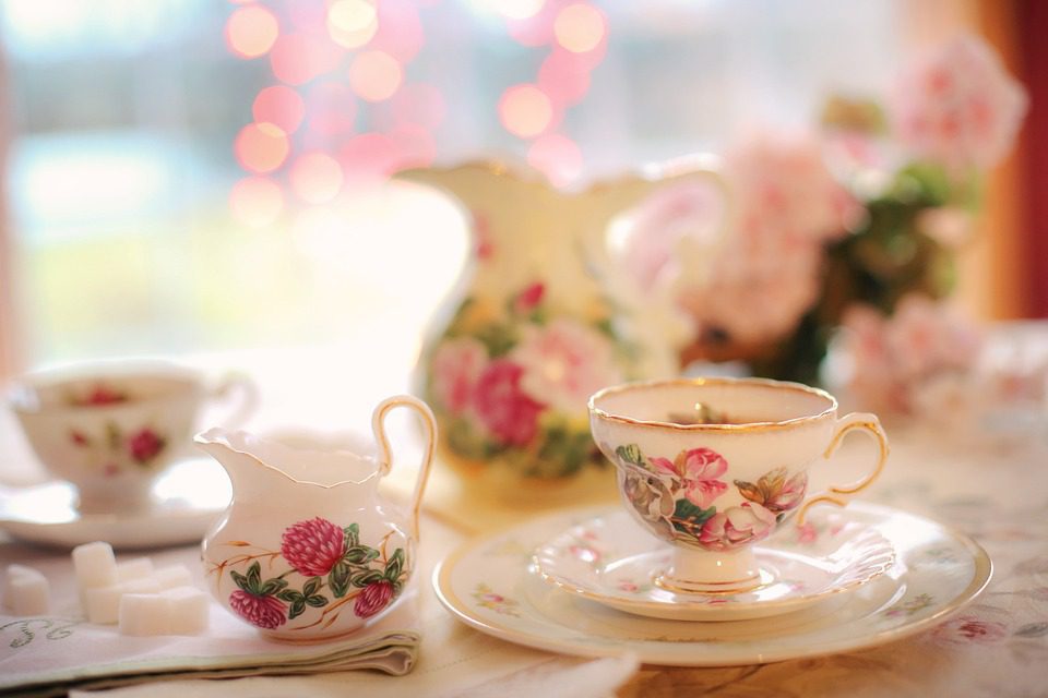 bridal shower tea party invitations