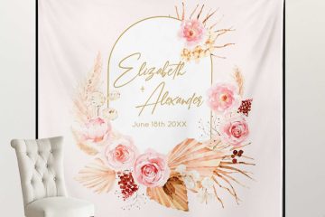bridal shower photo backdrop